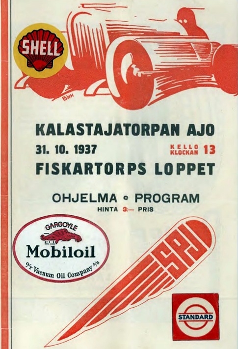 Kalastajatorpan ajo – 1937