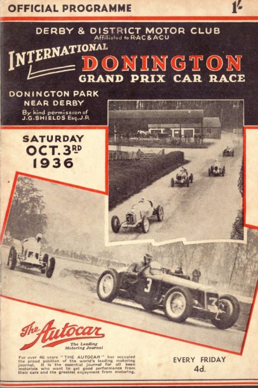 Donington Grand Prix – 1936