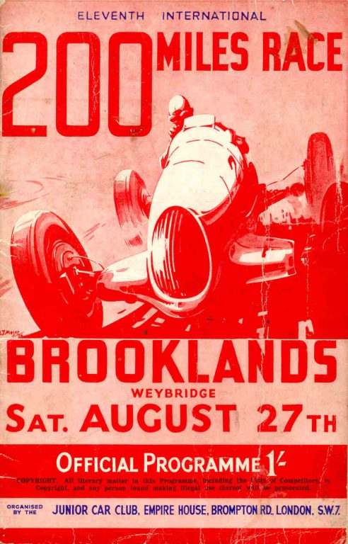Junior Car Club 200 Miles Race – 1938