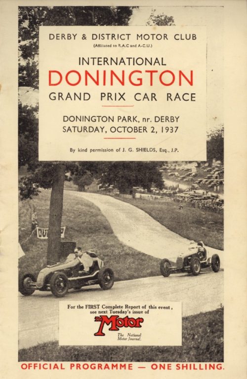 Donington Grand Prix – 1937