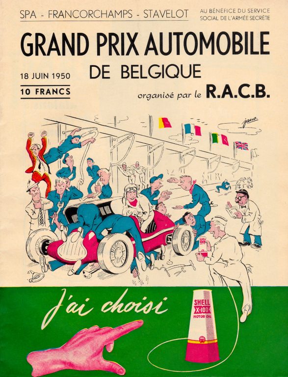 5th GP – Belgium 1950