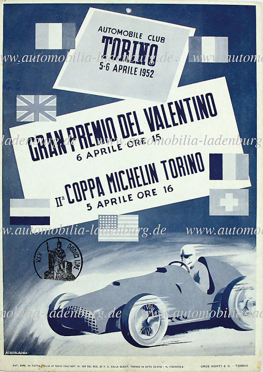 Gran Premio del Valentino – 1952