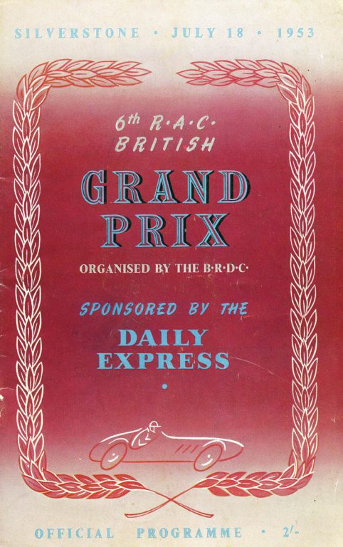 29th GP – Great Britain 1953