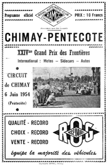 Grand Prix des Frontières – 1954