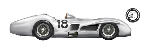 Mercedes W196Rs – 55