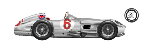 Mercedes W196R – 55