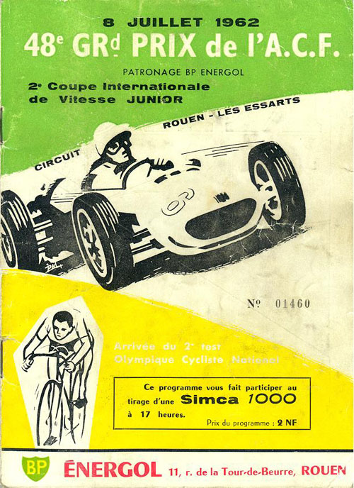 106th GP – France 1962