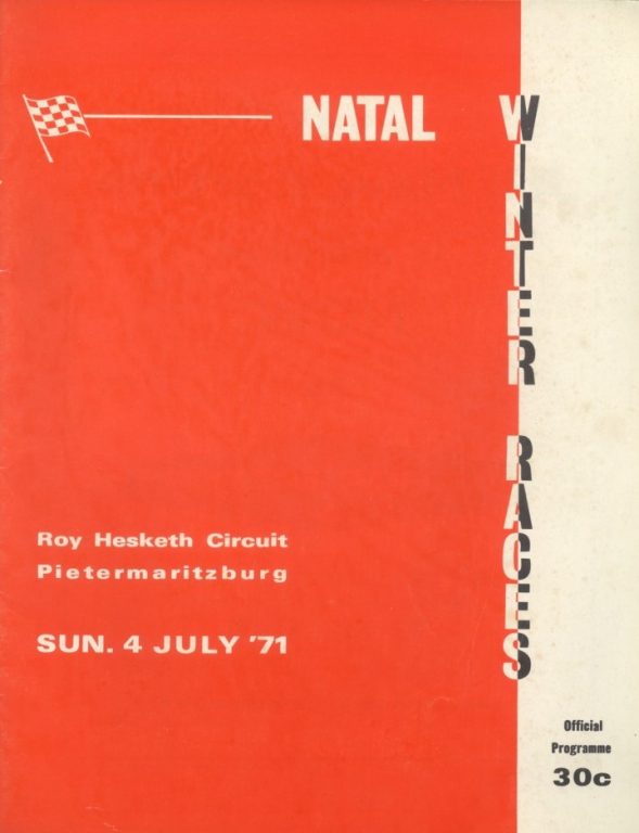 Natal Winter Trophy – 1971