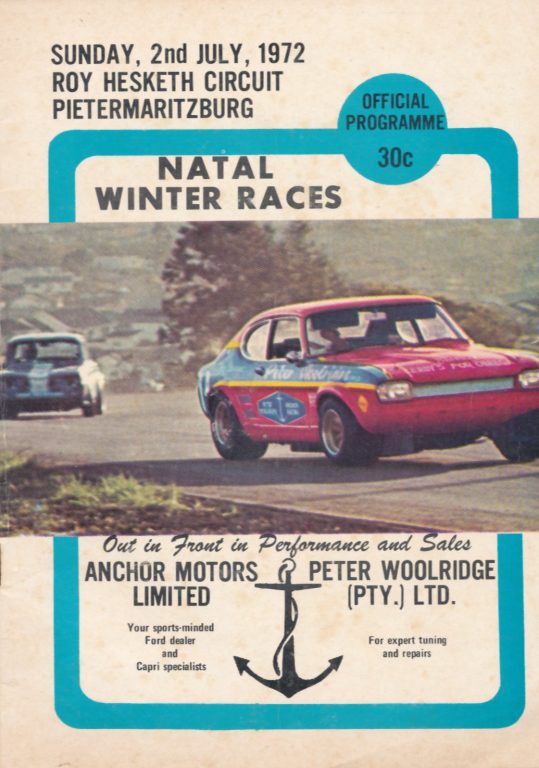 Natal Winter Trophy – 1972