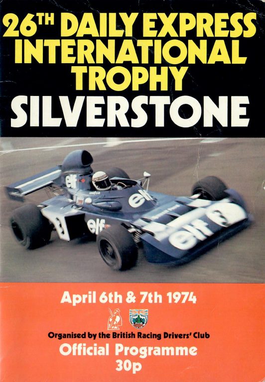 International Trophy – 1974