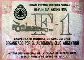 281st GP – Argentina 1977
