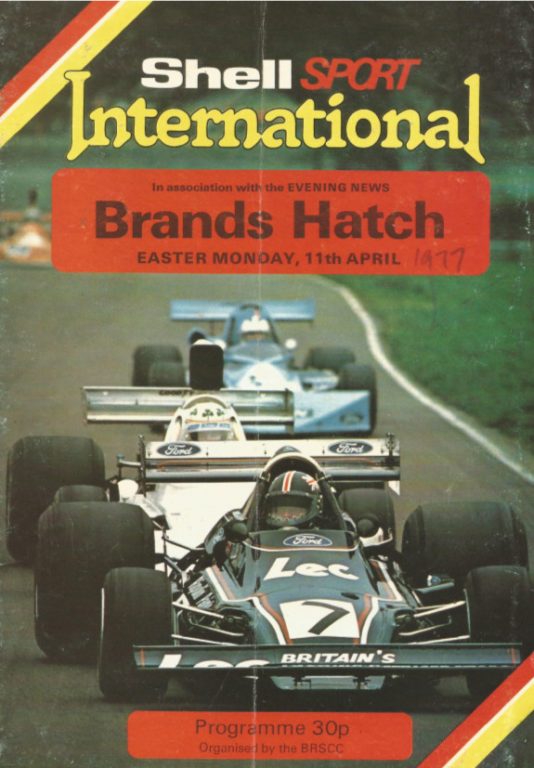 Shellsport Group 8 – Evening News Brands Hatch – 1977