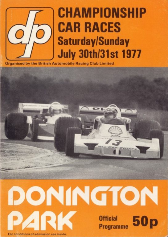 Shellsport Group 8 – Donington Park – 1977