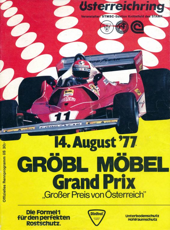 292nd GP – Austria 1977