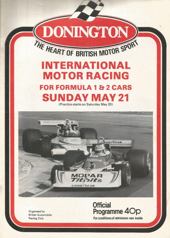 Donington Formula 1 Trophy – 1978