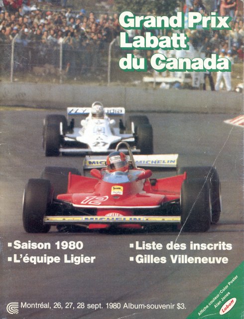 341st GP – Canada 1980