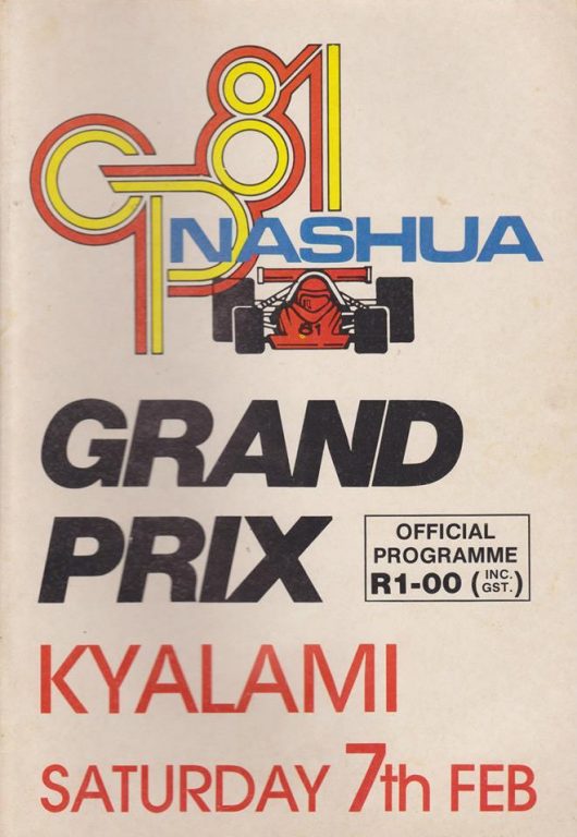 Grand Prix of South Africa – 1981