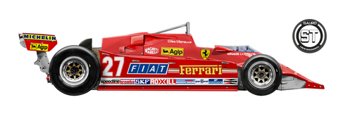 Ferrari 126CK – 82