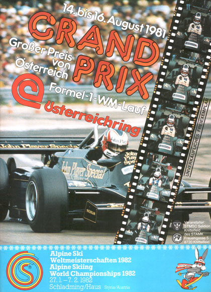 353rd GP – Austria 1981