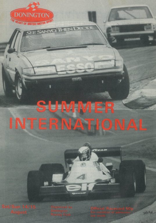 Donington Summer International – 1982