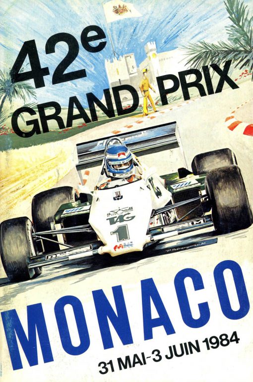 394th GP – Monaco 1984