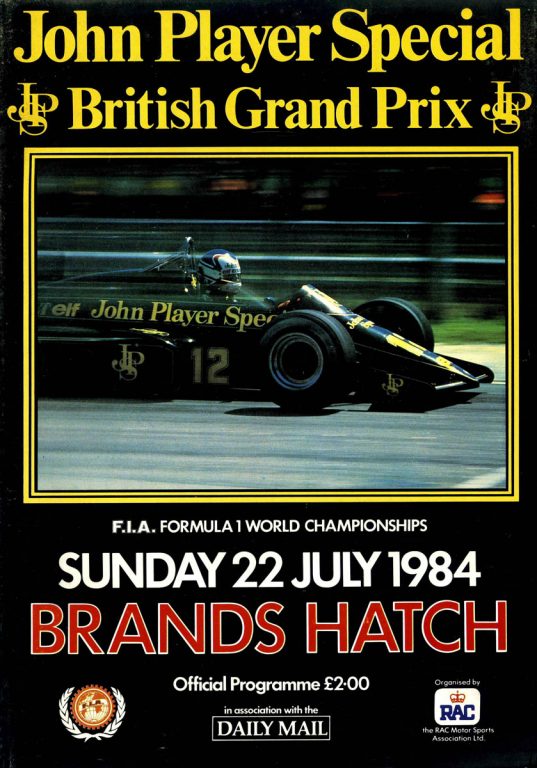 398th GP – Great Britain 1984