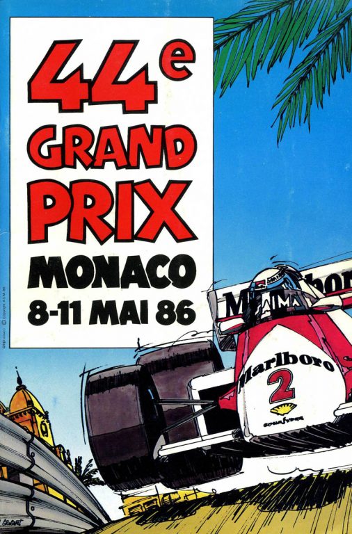 424th GP – Monaco 1986