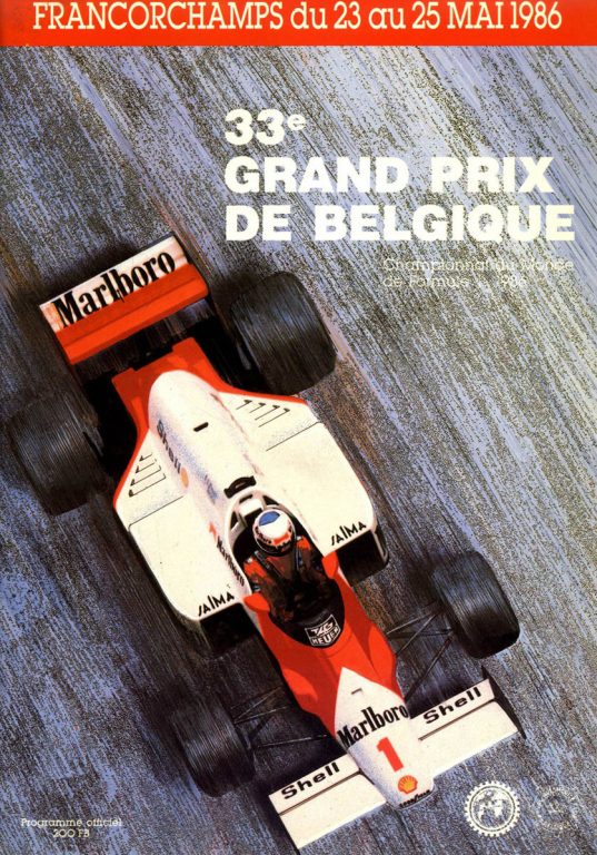 425th GP – Belgium 1986