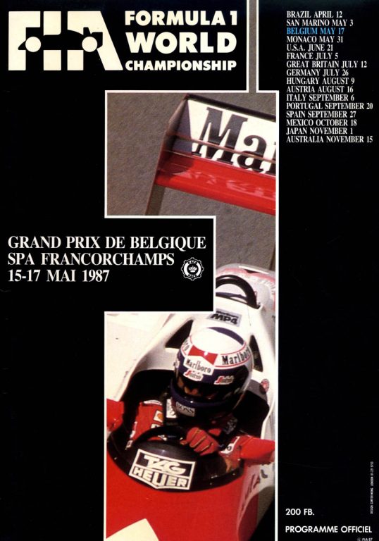 439th GP – Belgium 1987
