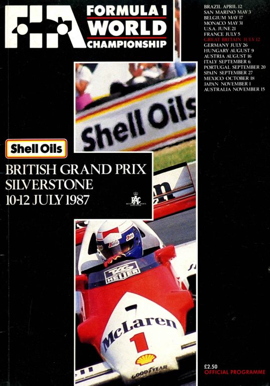 443rd GP – Great Britain 1987