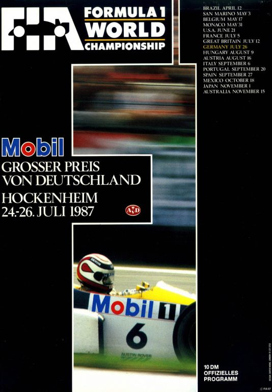 444th GP – Germany 1987