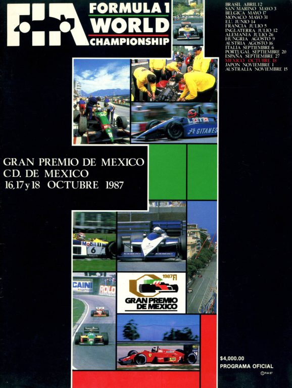 450th GP – Mexico 1987
