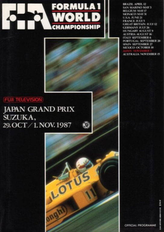 451st GP – Japan 1987