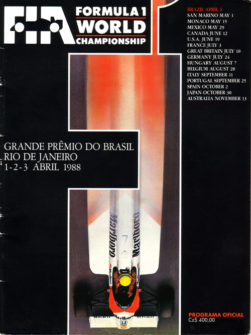 453rd GP – Brazil 1988