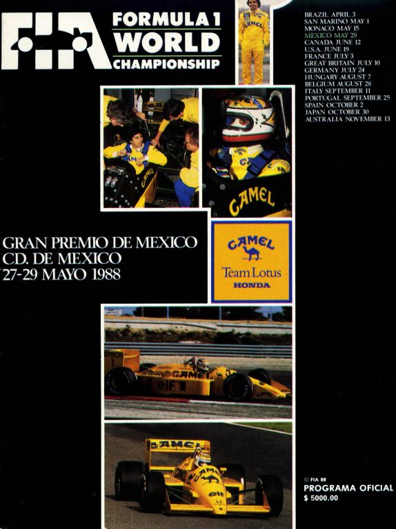 456th GP – Mexico 1988