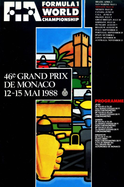 455th GP – Monaco 1988