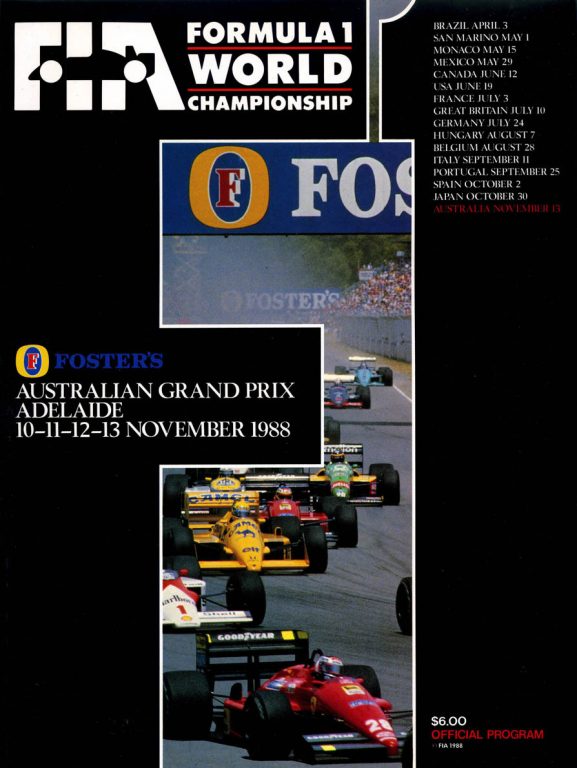 468th GP – Australia 1988