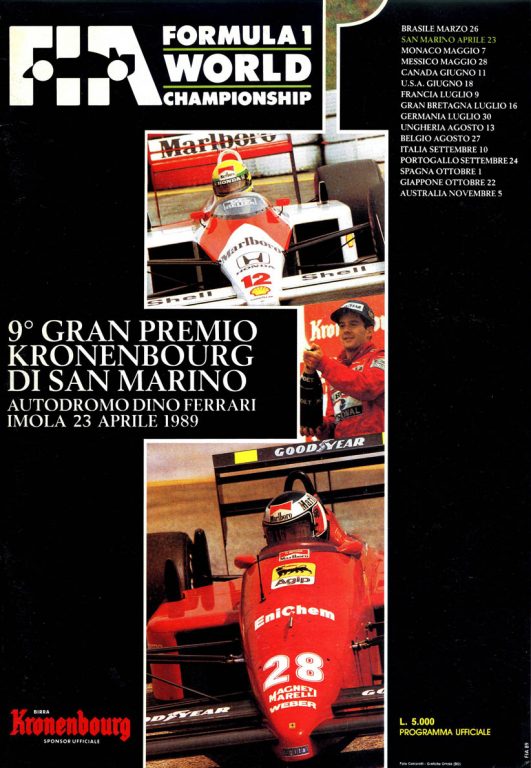470th GP – San Marino 1989
