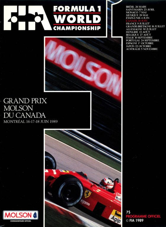 474th GP – Canada 1989