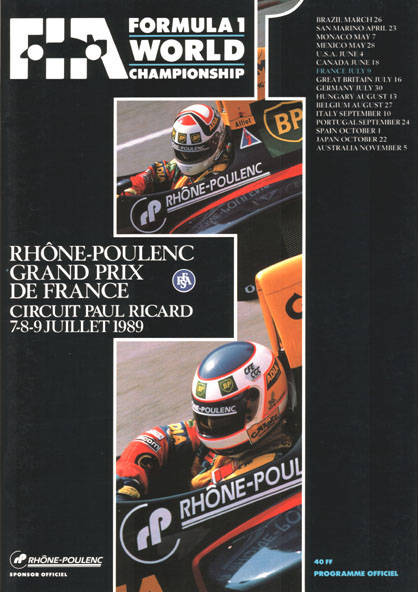 475th GP – France 1989