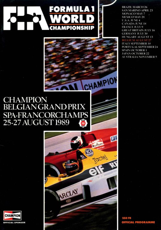 479th GP – Belgium 1989