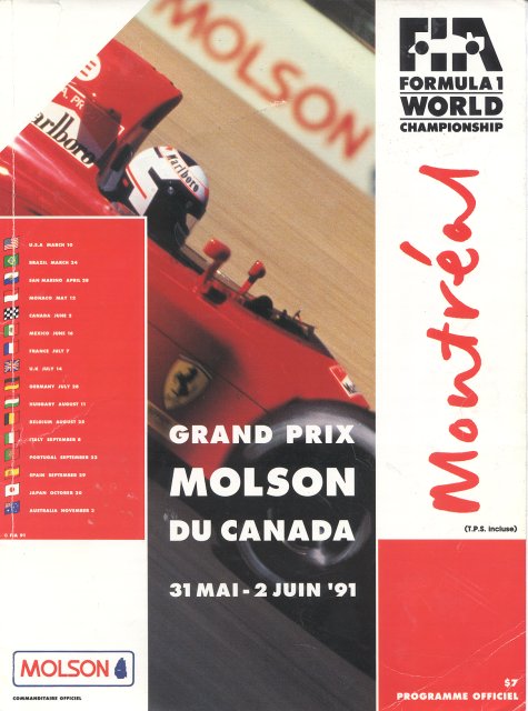 505th GP – Canada 1991