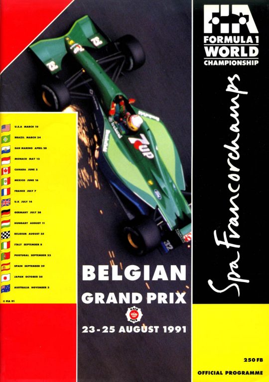 511st GP – Belgium 1991
