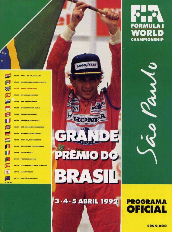 519th GP – Brazil 1992