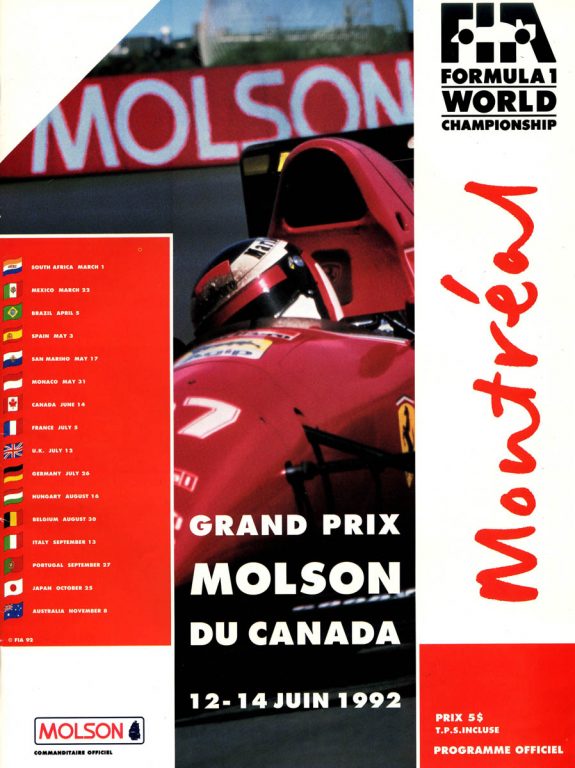 523rd GP – Canada 1992