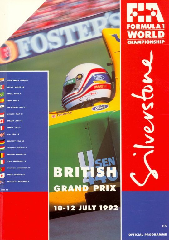 525th GP – Great Britain 1992
