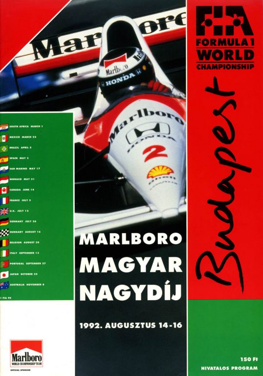 527th GP – Hungary 1992