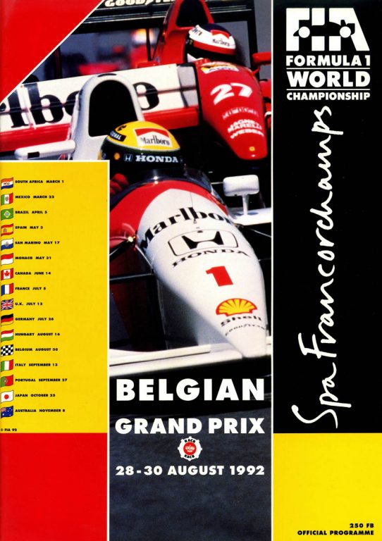 528th GP – Belgium 1992