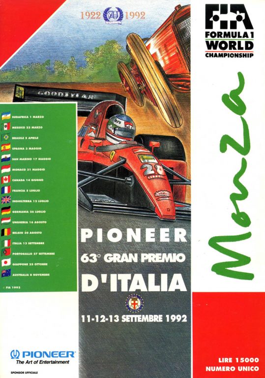 529th GP – Italy 1992
