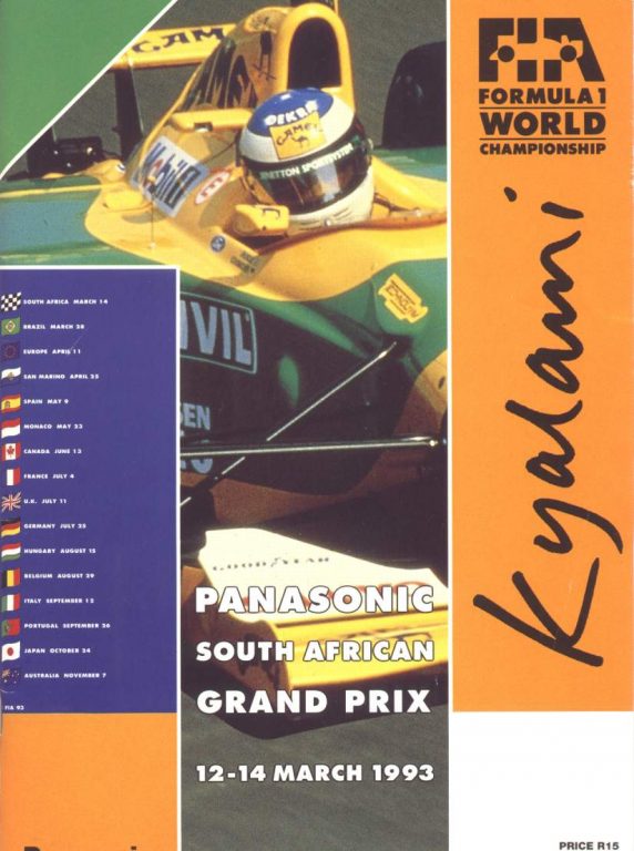 533rd GP – South Africa 1993